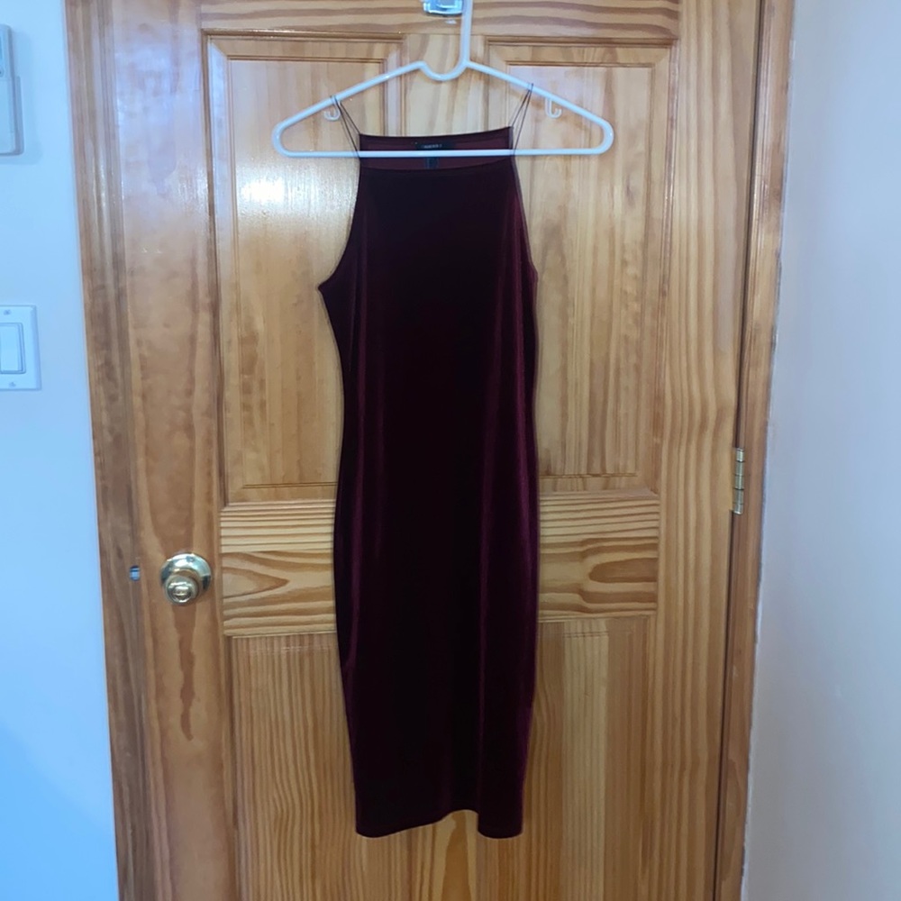 Forever 21 velvet dress